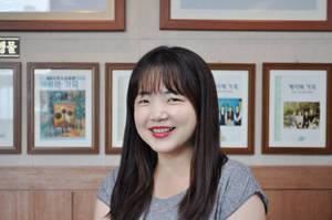 차인혜 대리는 이번 30주년뿐만 아니라 앞으로도 케이텍맨파워와 계속 함께하길 희망했다. = 김경태 기자