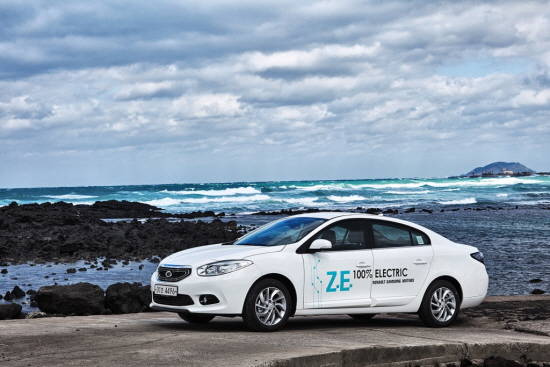 르노삼성 SM3 Z.E. 모델. ⓒ 르노삼성자동차