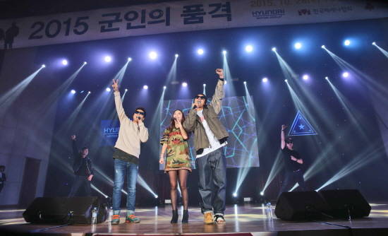 현대차그룹은 군인 및 군인가족 600여명이 참가한 가운데 '자랑스러운 우리 영웅들을 위하여'라는 주제로 문화공연을 진행했다. ⓒ 현대자동차그룹
