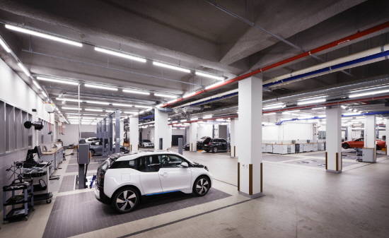 BMW 수원 서비스센터 워크숍. ⓒ BMW그룹코리아