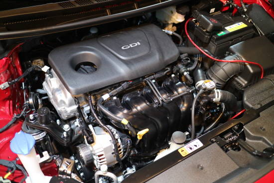 더 뉴 K3는 최고출력 132마력, 최대토크 16.4㎏·m의 성능을 갖췄다. = 노병우 기자