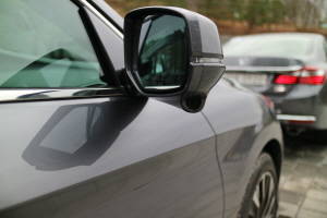 신형 어코드에는 레인 와치(Lane watch) 시스템이 적용됐다. = 노병우 기자