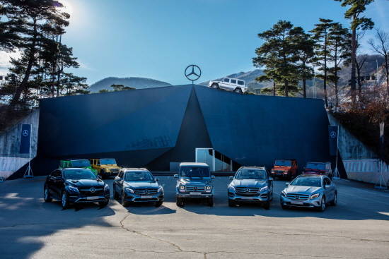 메르세데스-벤츠의 SUV 라인업은 해당 세그먼트에서 유럽의 프리미엄 브랜드 중 가장 성공적이고 인기 있는 브랜드로 자리매김하고 있다. ⓒ 메르세데스-벤츠 코리아