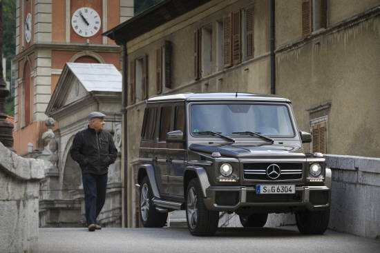 지난 1979년 극한의 오프로드 주행 차량으로 제작된 G-클래스. ⓒ 메르세데스-벤츠 코리아