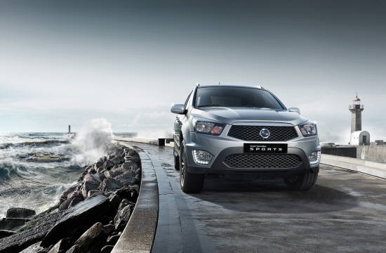 2016 코란도 스포츠는 외관에 스포티한 이미지를 더한 것이 특징이다. ⓒ 쌍용자동차