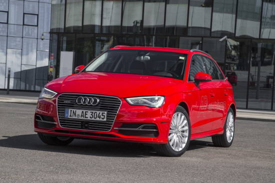 플러그인 하이브리드 모델 '뉴 아우디 A3 스포트백 e-tron'. ⓒ 아우디 코리아