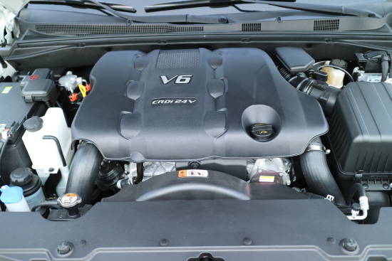 국산 SUV 중 유일하게 탑재된 3.0ℓ급 V6 S2 3.0 디젤엔진. = 노병우 기자