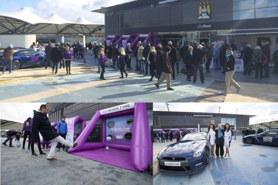 넥센타이어는 '퍼플 서밋' 캠페인 론칭 첫 행사로 영국 맨체스터에서 '2016 퍼플 서밋, 맨체스터'를 진행했다. Ⓒ 넥센타이어