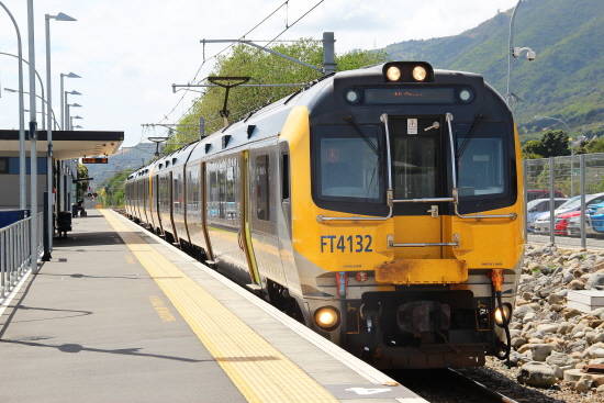 현대로템이 납품한 뉴질랜드 웰링턴 전동차. ⓒ 현대로템