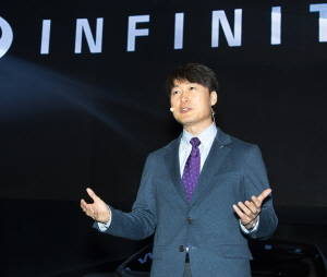 이창환 인피니티 코리아 대표는 인피니티 브랜드가 국내에서 10년 안에 독일 프리미엄 3사의 가장 강력한 대항마가 거듭날 것으로 자신했다. Ⓒ 인피니티 코리아