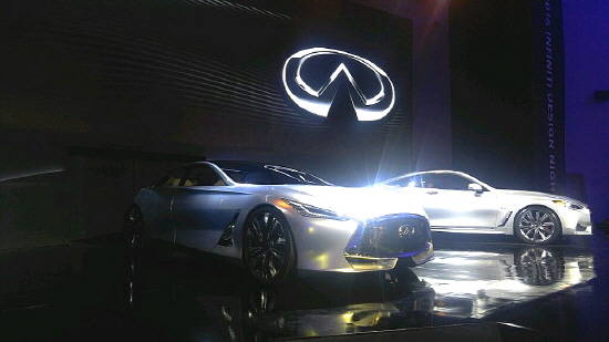 인피니티 코리아는 한국 진출 후 11년 만에 처음으로 개최한 '인피니티 디자인 나이트'에서 브랜드 디자인 정수를 집대성한 '컨셉트카' Q80 인스퍼레이션을 공개했다. Ⓒ 프라임경제