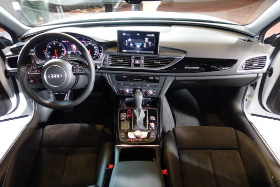 '더 뉴 A6 아반트' 실내공간. = 노병우 기자