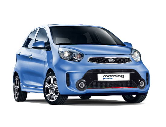 6개 고급 디자인 사양을 적용한 모닝 스포츠 패키지는 세련되고 강인한 디자인을 구현하면서도 가격은 대폭 인하됐다. Ⓒ 기아자동차