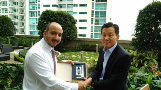 김영무 선주협회 상근부회장과 파나마 호세 바라캇 파나마해사청장이 간담회를 진행했다. ⓒ 한국선주협회