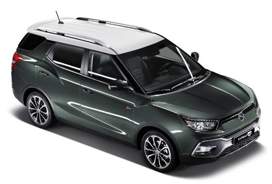 티볼리 에어에 적용된 익스테리어 컬러인 새롭게 선보이는 갤럭시그린은 모던함을 살린 유러피언 스타일에 최적화됐다. Ⓒ 쌍용자동차