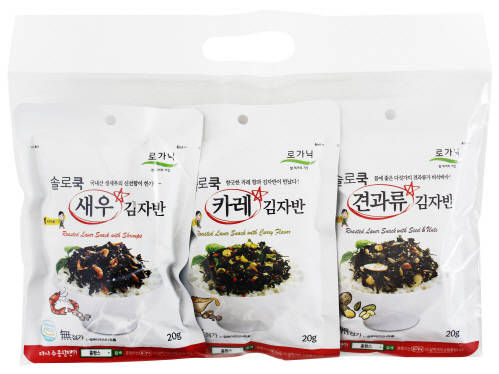 솔로쿡김자반은 다양한 맛에 수준높은 재료를 사용해 프리미엄 김자반을 지향했다. ⓒ 로가닉