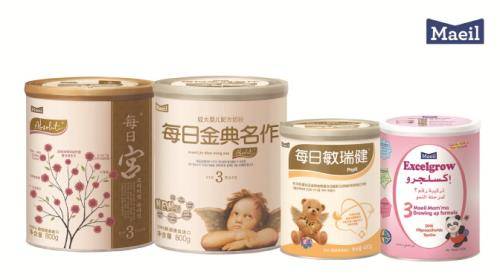 매일유업의 중국 수출용 분유 제품들 이미지컷. ⓒ 매일유업