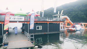 강원도 춘천에 위치한 루피수상레저. ⓒ 루피수상레저