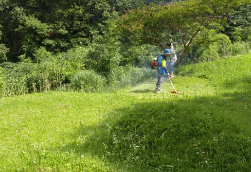 예초기는 편리한 도구지만, 칼날이 회전한다는 태생적 구조 때문에 안전 문제에 한계가 있을 수밖에 없다. = 임혜현 기자