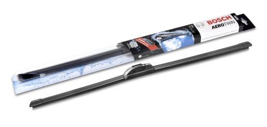 특허를 적용해 성능이 더욱 강화된 보쉬의 신규 와이퍼 '에어로트윈'. ⓒ 로버트보쉬 코리아