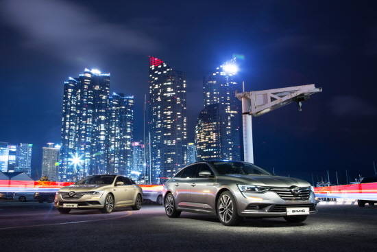 SM6에 동급 최고의 경제성을 더한 디젤모델 'SM6 dCi'. ⓒ 르노삼성자동차