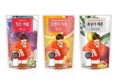 망고식스가 세븐일레븐과 제휴, 오렌지자몽에이드 등 RTD 음료 3종을 출시했다. ⓒ 망고식스