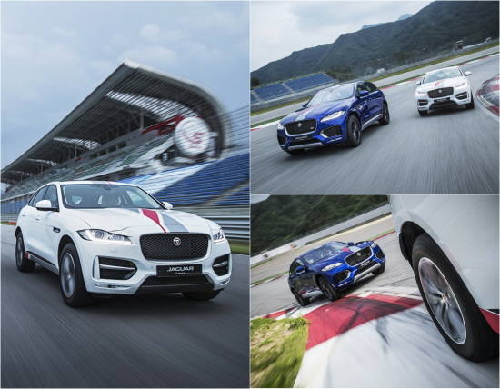 재규어 F-PACE는 스포츠카 수준의 다이내믹한 드라이빙 퍼포먼스를 자랑한다. ⓒ 재규어 랜드로버 코리아