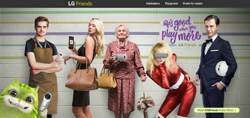 LG전자가 개발자 참여를 독려해 G5와 프렌즈의 열린 모바일 생태계를 확장하기 위해 오픈한 'LG 프렌즈닷컴' ⓒ LG전자