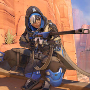 최근 지원형으로 새롭게 등장한 '아나'는 많은 유저들의 사랑을 받고 있다. ⓒ 블리자드