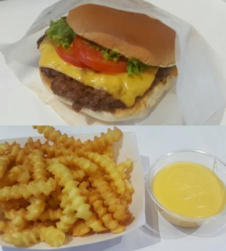 쉑버거와 살짝 느끼함에도 바삭해 자꾸 손이 가는 크링클 것 프라이. = 하영인 기자