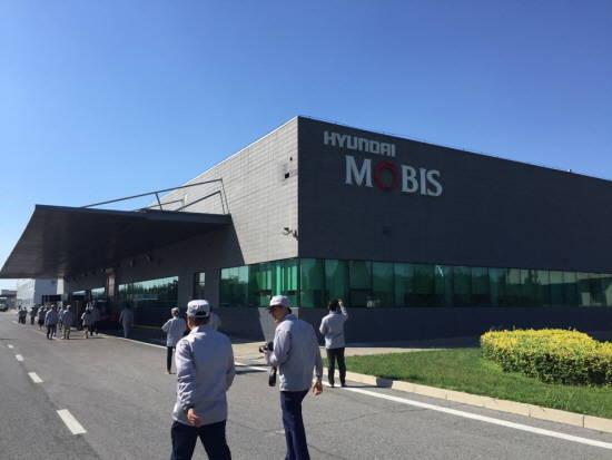 현대모비스가 처음으로 중국에 진출한 것은 지난 2002년이다. 현대·기아차의 글로벌 생산계획에 맞춘 그룹차원의 전략적인 동반진출이었다. = 노병우 기자