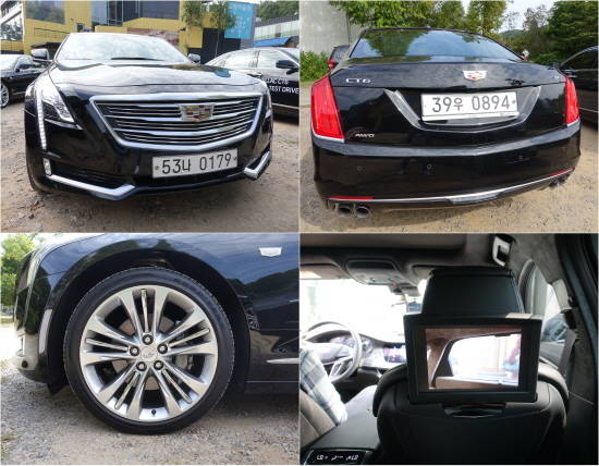 CT6는 캐딜락 특유의 역동적인 바디 라인에 더해 럭셔리 대형 세단 디자인의 정석인 길고 낮은 차체 비율을 갖췄다. = 노병우 기자