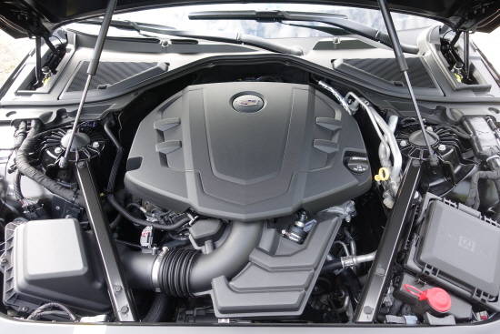 3.6ℓ 6기통 가솔린 직분사 엔진. = 노병우 기자