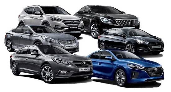 현대차는 정부 주관 쇼핑관광축제 '코리아 세일 페스타'에 기존 쏘나타·그랜저·싼타페외 아이오닉 하이브리드와 i40, 아슬란 세 차종을 늘린 총 6개 승용 차종 5000대를 특별 할인이 종료되는 9일까지 추가 한정 판매한다.