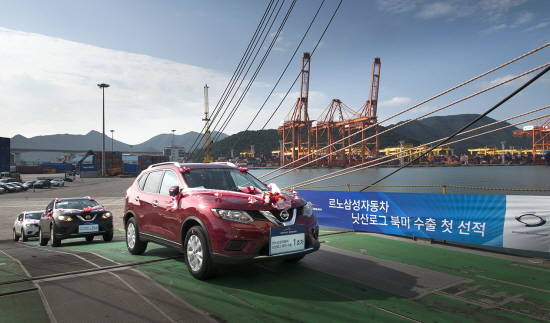 르노삼성의 현재 수출물량은 닛산으로부터 위탁생산하는 로그를 제외하면 거의 없는 상황이다. ⓒ 르노삼성자동차