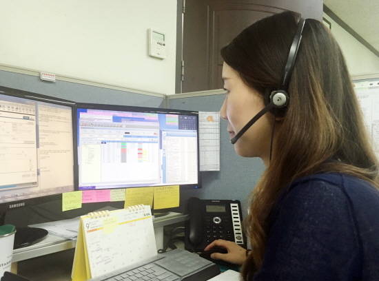 쌍용차 고객센터는 30명의 상담사가 근무하는 콜센터와 고객의 소리를 사내에 전파하는 고객센터로 이뤄졌다. ⓒ 쌍용자동차