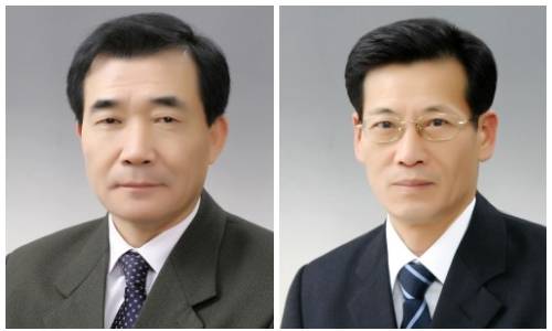 현대중공업 신현대 전무(왼쪽)와 이윤식 전무가 부사장으로 승진했다. ⓒ 현대중공업