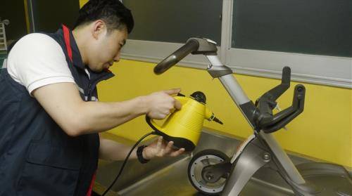 키즈케어 서비스를 진행 중이다. ⓒ 한경희생활과학