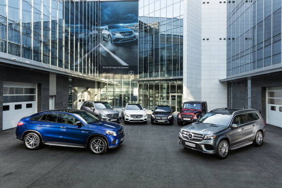 메르세데스-벤츠 코리아의 G-클래스를 비롯해 △GLE △GLC △GLA 등 다양한 모델로 구성된 막강한 SUV 풀라인업은 올해 현재(11월 기준)까지 전년대비 183.66% 성장한 총 8263대가 판매되면서 프리미엄 SUV 시장에서 큰 호응을 얻고 있다. ⓒ 메르세데스-벤츠 코리아