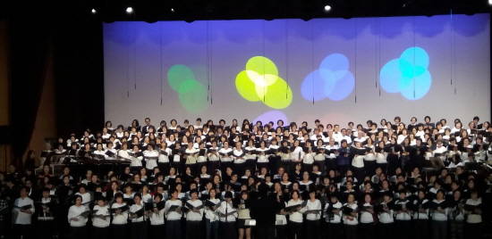 지난 22일 펼쳐진 2016 남양주시립예술단 송년음악회 모습. ⓒ 남양주시