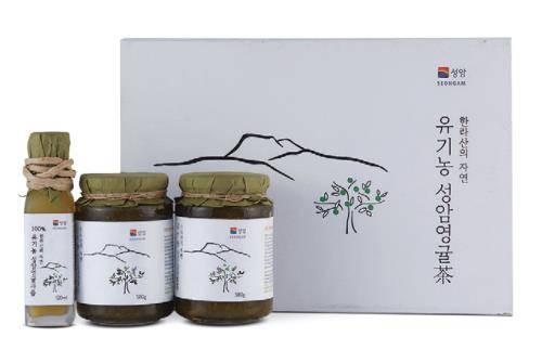 한라산 성암영귤농원의 성암영귤 차 세트 1호. ⓒ 현대백화점