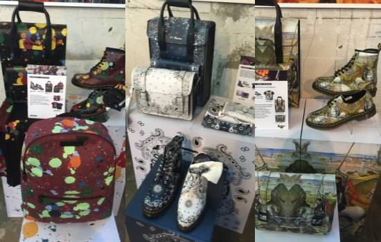 (왼쪽부터 차례대로) 스플레터 컬렉션, 반다나 컬렉션, 조지 앤 더 드래곤 컬렉션. = 백유진 기자