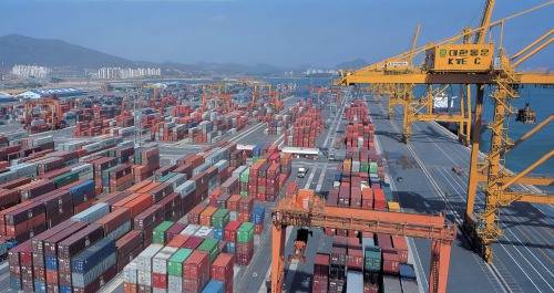 광양항 컨테이너 모습 ⓒ 광양시