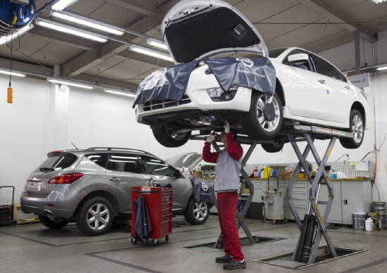 한국닛산은 올 겨울 한파로 인한 차량사고 탓에 겪은 고객들의 자차수리 부담을 최소화하고자 이번 서비스 캠페인을 마련했다. ⓒ 한국닛산