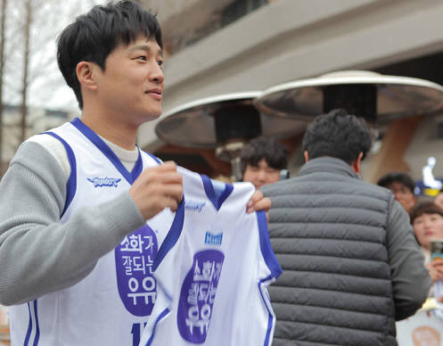 매일유업 데이에 참석한 배우 차태현. ⓒ 매일유업