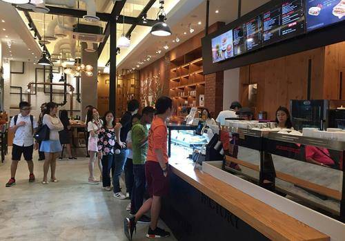 드롭탑 말레이시아 1호점 내부 전경. ⓒ 드롭탑