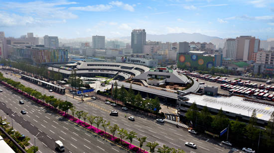 광주종합버스터미널 전경. ⓒ 금호고속