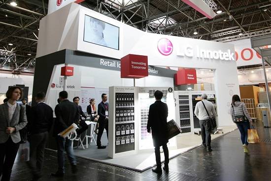 LG이노텍이 독일 뒤셀도르프에서 개최된 유로샵 2017에 참가했다. ⓒ LG이노텍
