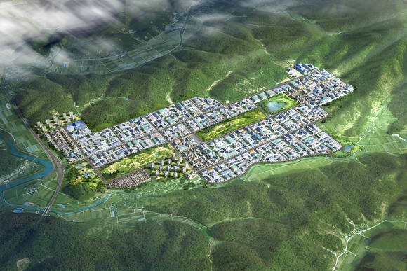경남서부산단 조감도. ⓒ 경남도서부청