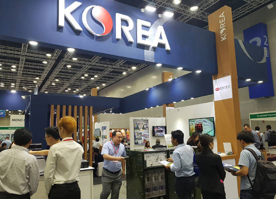 제12회 말레이시아 전기전력 & 신재생에너지 전시회 KEPCO 부스 ⓒ한국전력